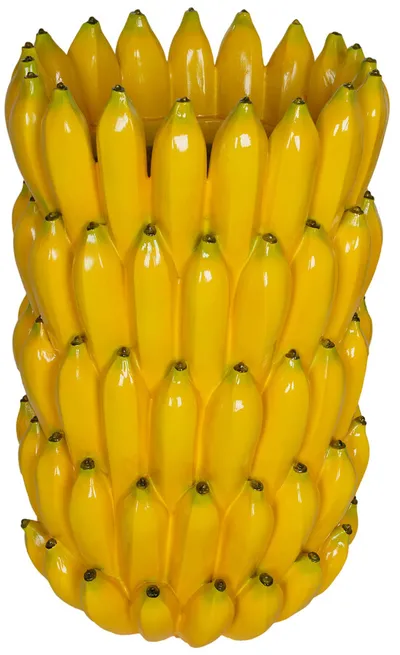 Wazon BANANA 56 cm - żółty