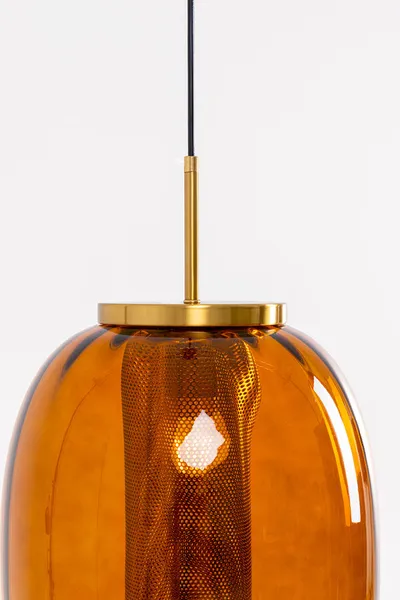 Lampa wisząca AMY - miedziamy