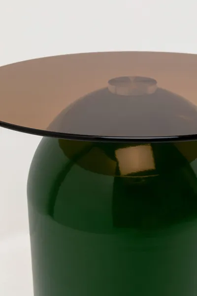 Stolik boczny okrągły JOLLY 39 cm - zielony
