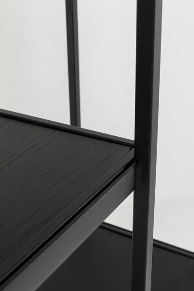 Regał OSLO 100 cm - czarny