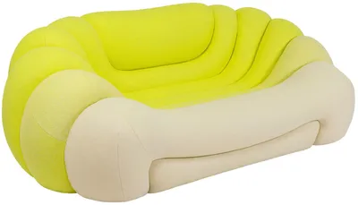 Sofa 3-osobowa DREAMSCAPE SUNRISE - żółty