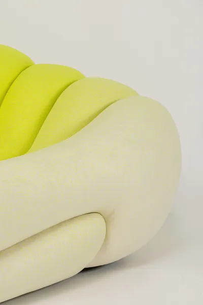 Sofa 3-osobowa DREAMSCAPE SUNRISE - żółty