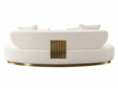 Sofa 3-osobowa NUA N71 boucle - biały ecru