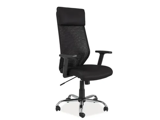 Fotel obrotowy Q-211 - czarny