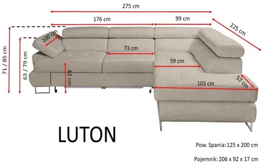 Narożnik LUTON