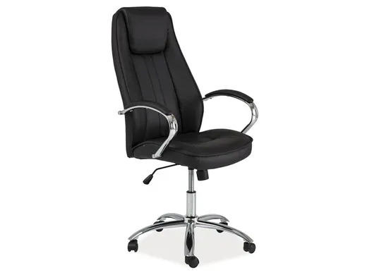 Fotel obrotowy Q-036 - czarny