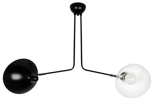 Lampa wisząca RAVEN 2 - czarny mat