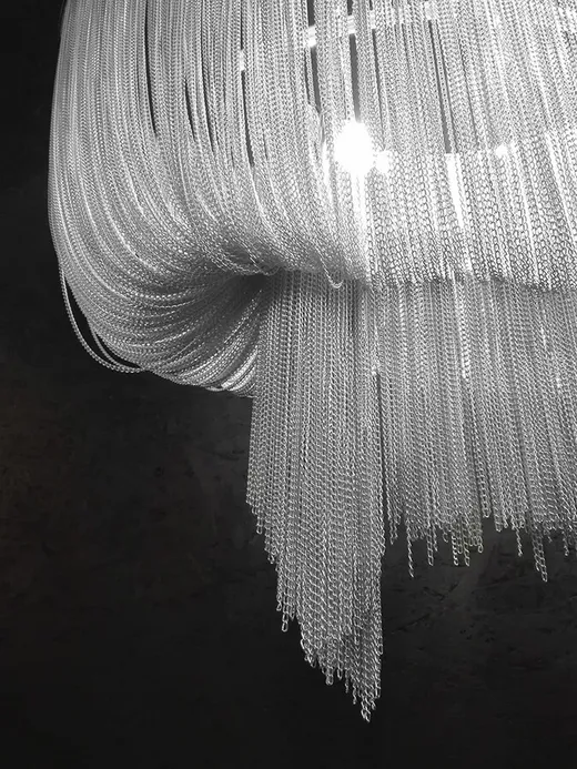 Lampa wisząca ATLANTA LONG - aluminium