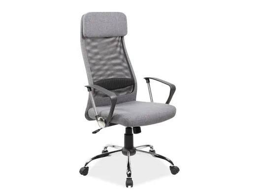 Fotel obrotowy Q-345 - szary