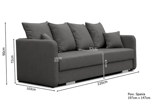 Sofa rozkładana IVET