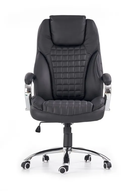 Fotel gabinetowy KING - czarny