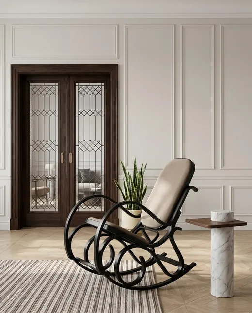 Fotel bujany MAX BIS PLUS - wenge