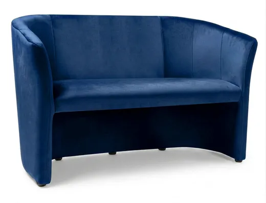 Sofa TM-2 Velvet - granatowy Bluvel 86