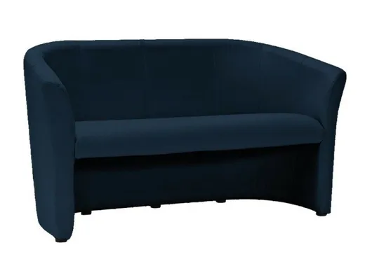 Sofa TM-3 ekoskóra - granatowy