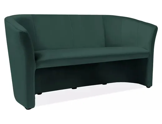Sofa TM-3 Velvet - zielony Bluvel 78