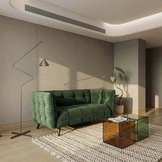Sofa CASTELLO 2 Velvet - zielony Bluvel 78
