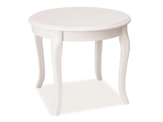 Ława okrągła ROYAL D 60 cm - biały