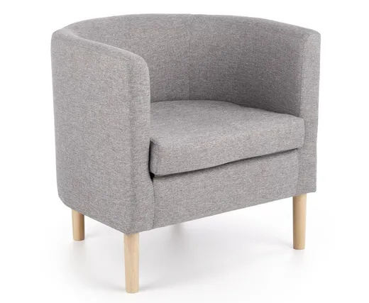 Fotel CLUBBY - popiel