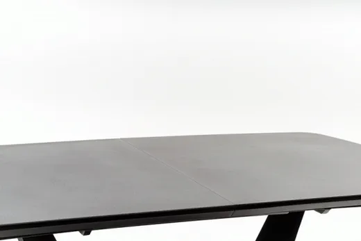 Stół rozkładany FANGOR 160x90 - ciemny popiel/czarny