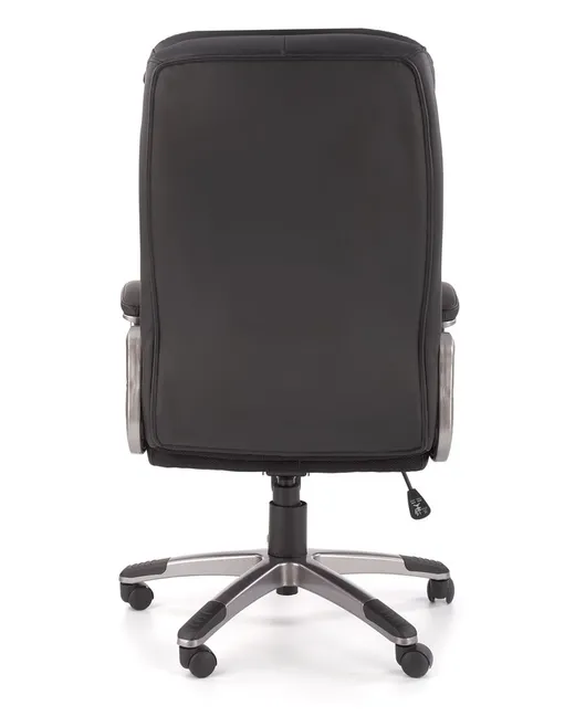 Fotel gabinetowy PRESTON - czarny