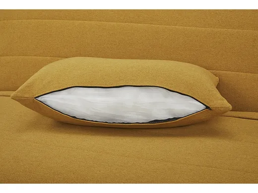 Sofa rozkładana SPIKE II - curry/żółty