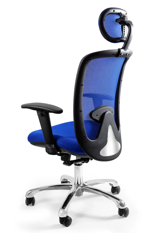 Fotel biurowy EXPANDER - niebieski