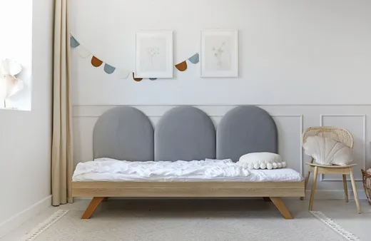 RAW OAK/DĄB Łóżko SOFA LEGS BASIC