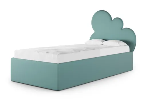 NATUR SKY Łóżko z pojemnikiem CLOUD CHMURKA BOX TEXTI
