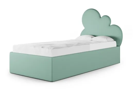 NATUR MINT Łóżko z pojemnikiem CLOUD CHMURKA BOX TEXTI