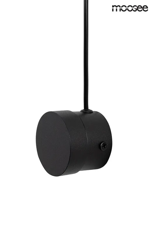Lampa ścienna CLARID BLACK - czarny