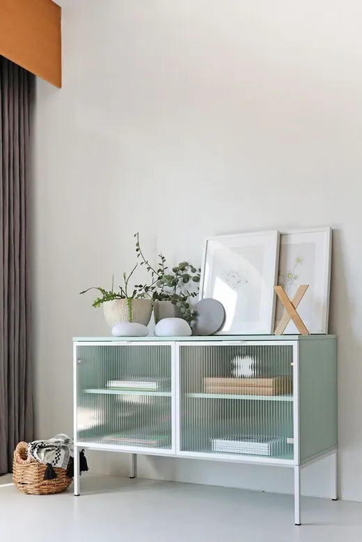 MINT/WHITE Bufet WAVY 160/180