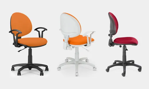 Fotel biurowy SMART WHITE