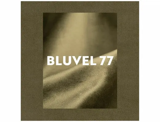 Krzesło welurowe pikowane JERRY Velvet - czarny/oliwkowy Bluvel 77