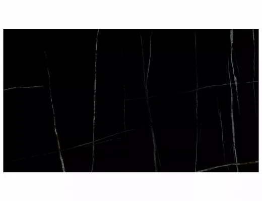 Stół rozkładany SALVADORE CERAMIC SAHARA NOIR 160/240x90 - czarny/czarny mat