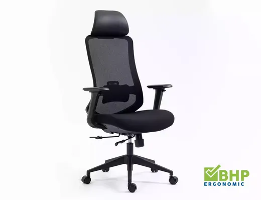 Fotel ergonomiczny ERGON - czarny