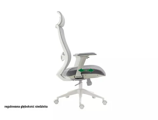 Fotel ergonomiczny ERGON - szary