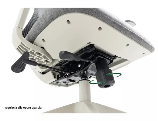 Fotel ergonomiczny ERGON - szary
