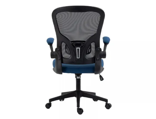 Fotel obrotowy Q-333 - niebieski/czarny