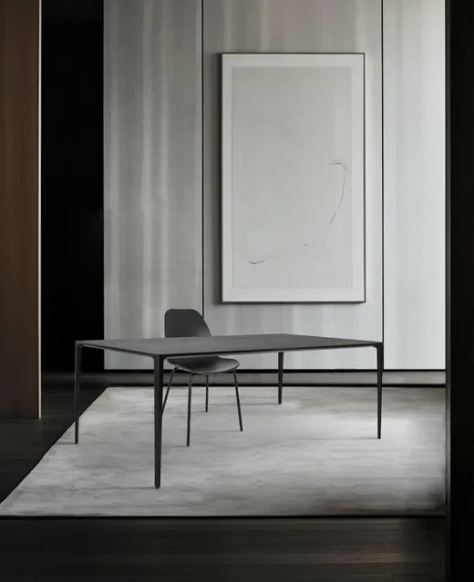 Stół SLIM 180x90 - czarny marmur
