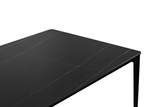 Stół SLIM 140x80 - czarny marmur