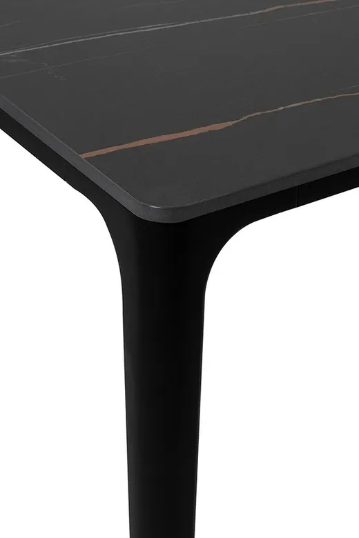 Stół SLIM 140x80 - czarny marmur