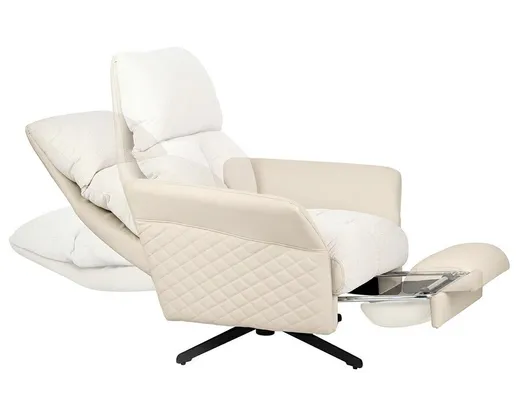 Fotel obrotowy RELAX - beżowy