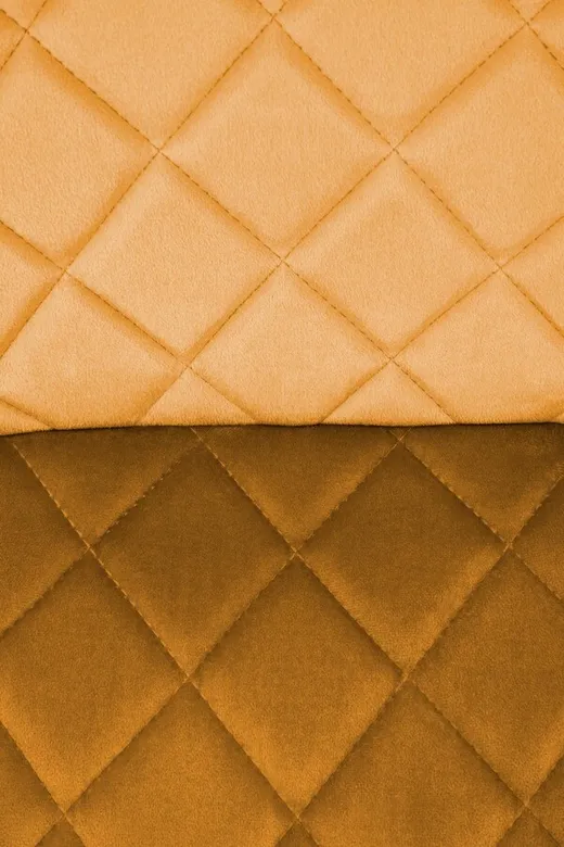Krzesło K525 velvet - musztardowy
