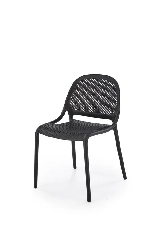 Krzesło z tworzywa K532 - czarny