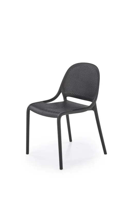 Krzesło z tworzywa K532 - czarny