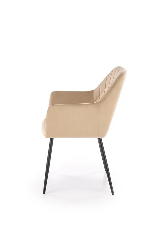 Krzesło z podłokietnikami K558 - beżowy