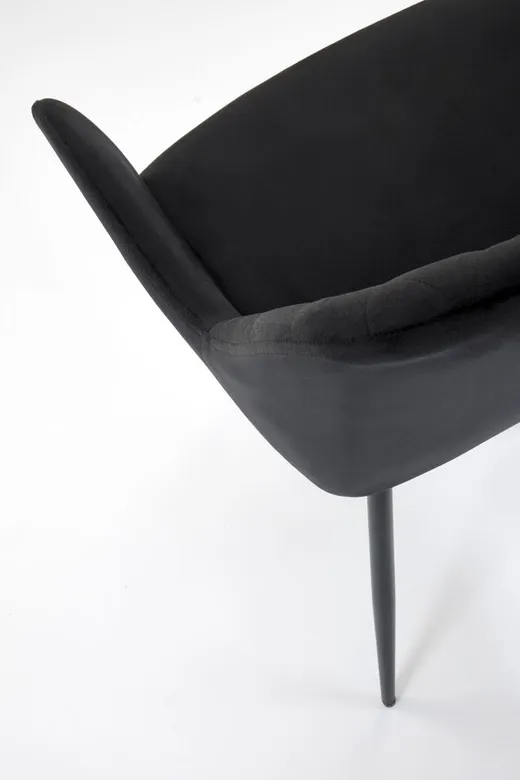 Krzesło z podłokietnikami K558 - czarny