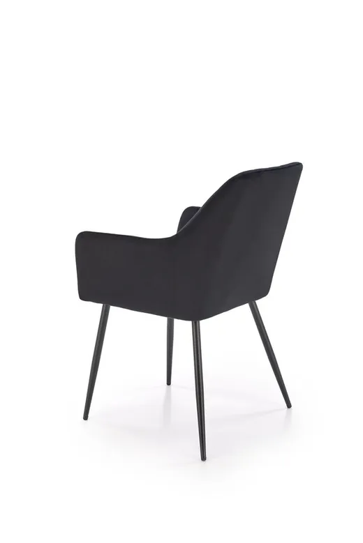 Krzesło z podłokietnikami K558 - czarny
