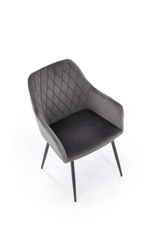 Krzesło z podłokietnikami K558 - popielaty