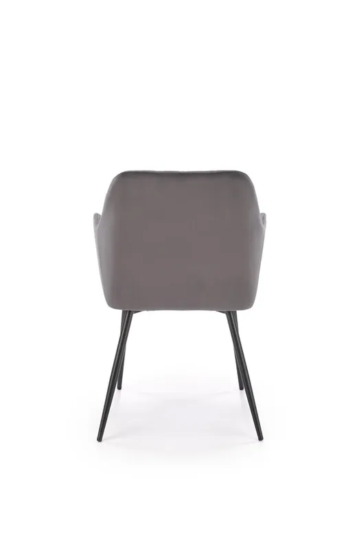 Krzesło z podłokietnikami K558 - popielaty